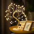 Pearl Tree Decorative Table Lamp – Warm White (USB/AA)