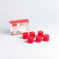 Raspberry Fragrance Votive Candle (Set Of 6)