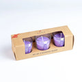Glass Votive Scented Candle – Lavender (Set of 3)