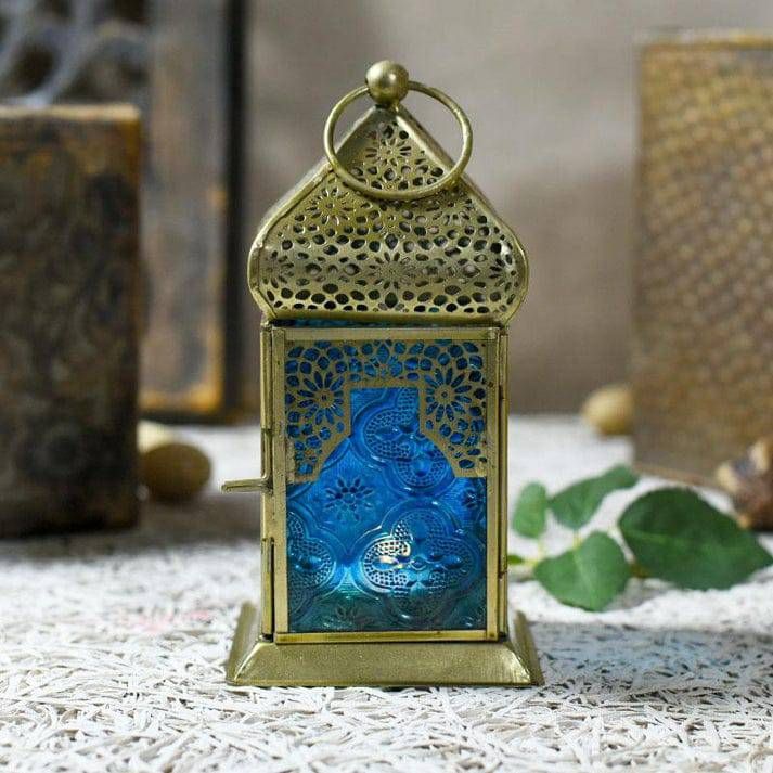 Metal Mandir Hanging Lantern – 22 CM (1 Piece)