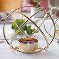 Metal Round Candle Stand – Height 13 CM (1 Piece)