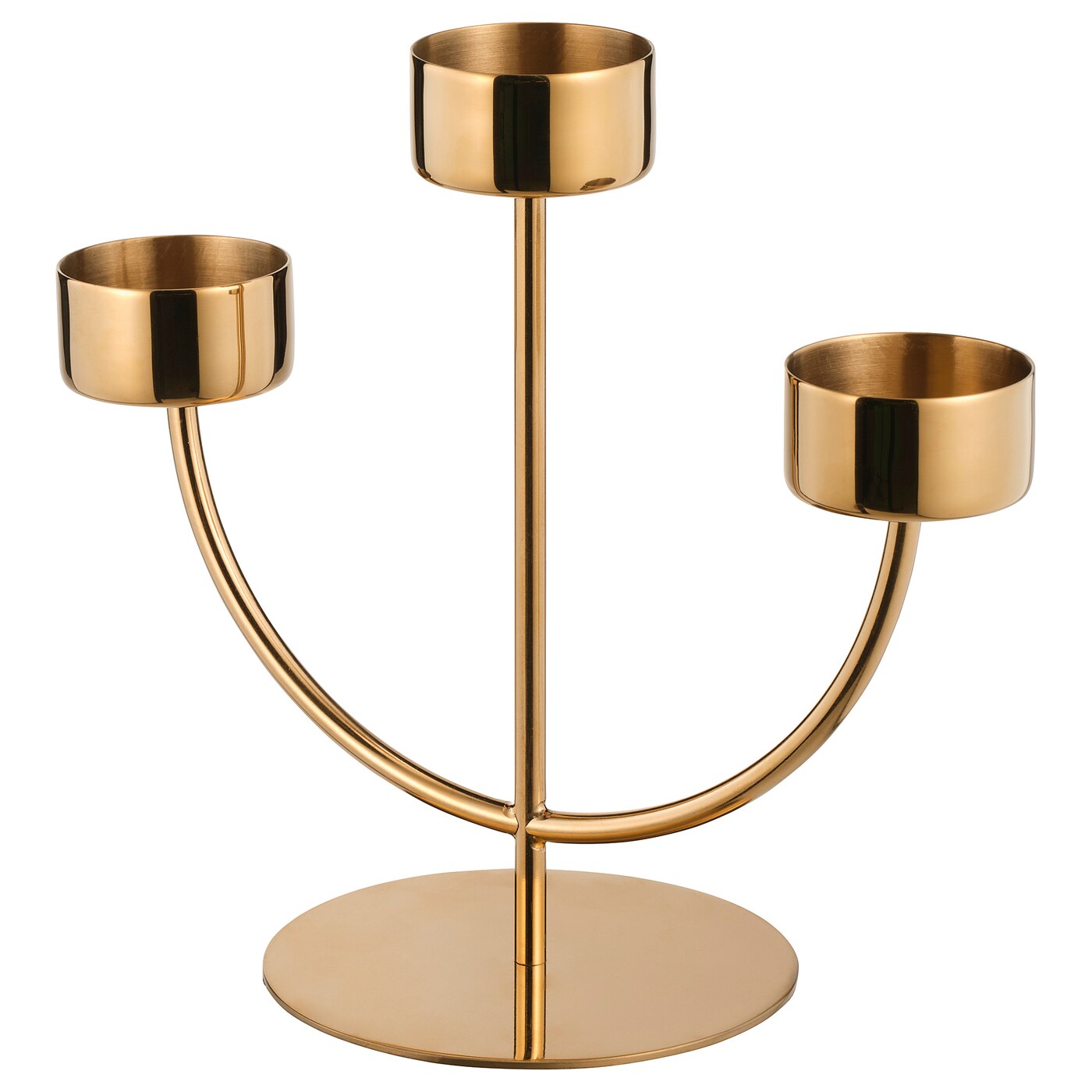 New Three Tea Light Holder – 1 Piece (Size: 21×21 CM)