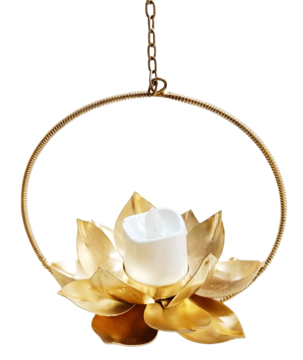 Lotus Ring Tea Light Holder – 1 Piece