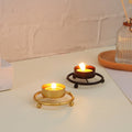 Golden Colour Mini Tea Light Holder – 1 Piece