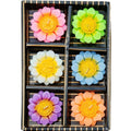 Colourful Floating Candle – Flower Shape (Pack of 6)