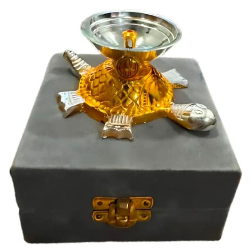 Tortoise Diya – Gift Pack (1 Piece, Box Packed)